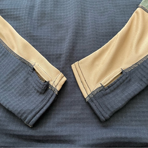 Cabela's E.C.W.C.S. Thermal Zone Baselayer Three Quarter Zip Pullover Large - Picture 4 of 7